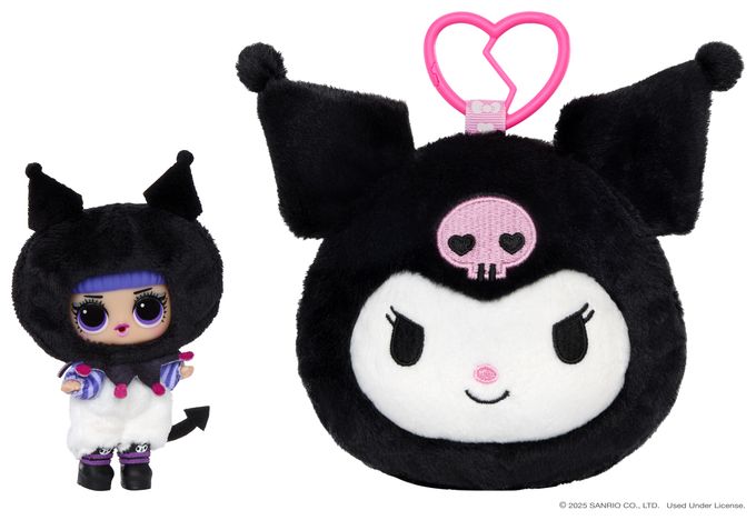 L.O.L. Hello Kitty Reversible Plush Surprise 
