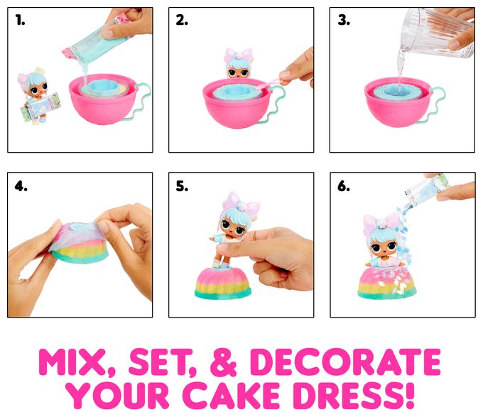 L.O.L. Surprise! Mix & Make Birthday Cake 