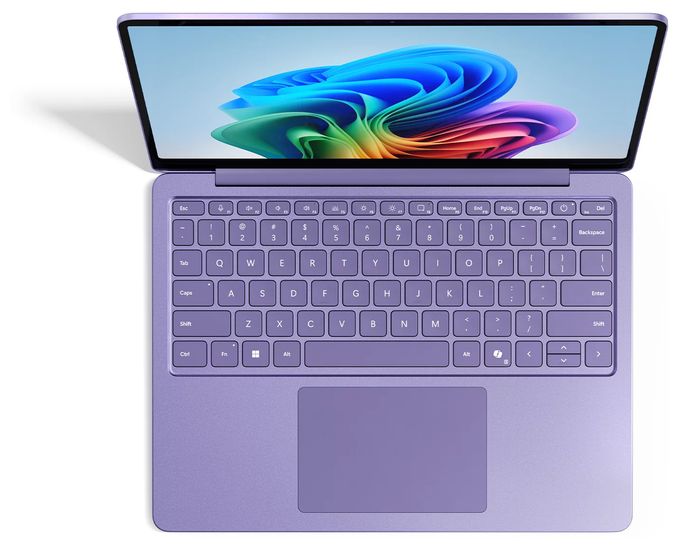 Notebook 33 cm (13 Zoll) 1920 x 1280 Pixel 512 GB SSD Windows 11 Home Qualcomm Snapdragon  Surface Laptop (Violett) 