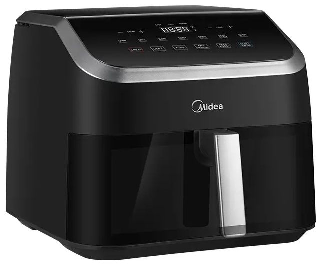 Doppel Heißluftfritteuse 9 l 2200 W  MAD85000ADK (Schwarz, Silber) 