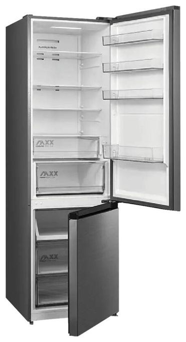 312 l / 130 l Kühl-Gefrierkombi freistehend NoFrost 179 kWh Jahr  MDRB600MIC46 (Edelstahl) 