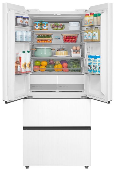 Side-by-Side Kühl-/ Gefrierkombination French Door 276 l / 159 l 285 kWh NoFrost 1910 mm x 753 mm  MDRF600BIE36 (Weiß) 