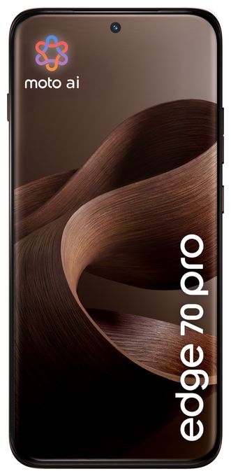 256 GB 5G Smartphone 17,2 cm (6.78") Android 50 MP Dreifach Kamera Dual Sim WiFi 6E (PANTONE Chicory Coffee) Edge 70 Pro 