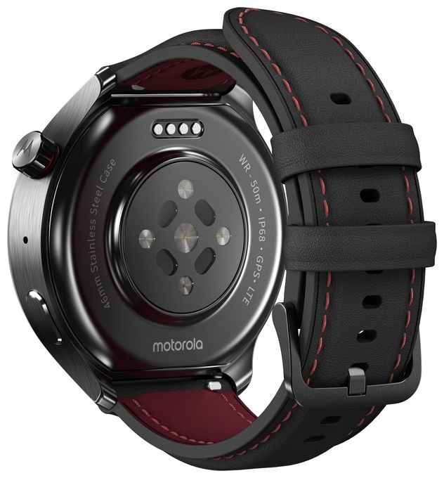46 mm  Smartwatch Rund IP68 4G  Moto Watch Ultra (Edelstahl) 