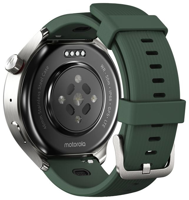 46 mm  Smartwatch Rund IP68 4G  Moto Watch Ultra (Edelstahl) 