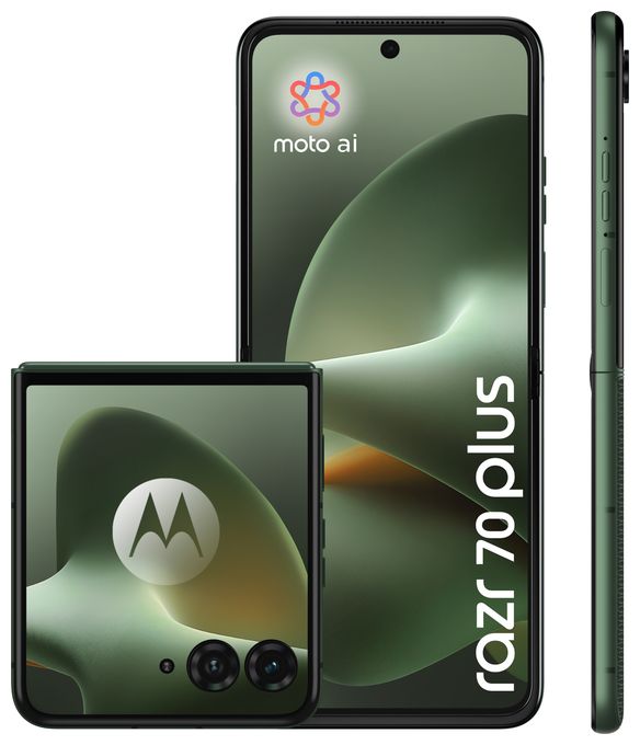 512 GB 5G Smartphone 17,5 cm (6.9 Zoll) Android 50 MP Dual Kamera Dual Sim WiFi 7 (PANTONE Mountain View) Razr 70 plus 