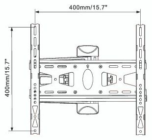 Wand Halterung bis 139,7 cm (55") 25 kg -15 - 15° MNT208 