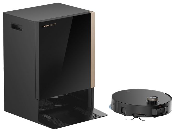 Saugroboter nass/trocken 30000 Pascal Leistung  Mobius 60 (Schwarz, Gold) 