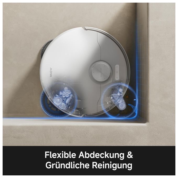 Saugroboter nass/trocken 30000 Pascal Leistung  P70 Pro Ultra (Weiß, Edelstahl) 