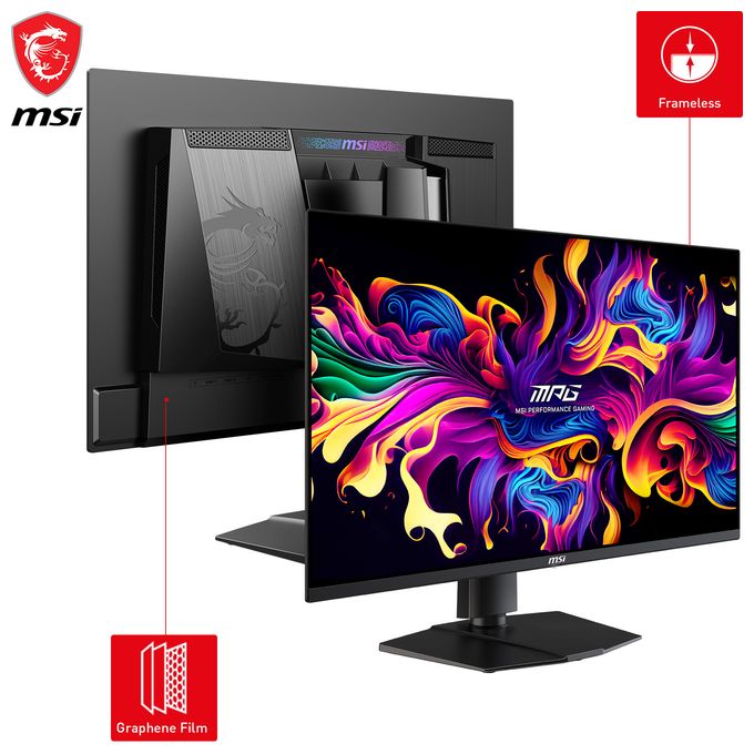 Quad HD Monitor 67,3 cm (26.5 Zoll) 16:9 1 ms 250 cd/m²  MPG 271QRXDE QD-OLED (Schwarz) 