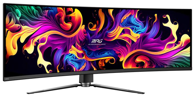 Quad HD Monitor 124,5 cm (49 Zoll) 32:9 0,03 ms 250 cd/m²  MPG 491CQPXDE QD-OLED (Schwarz) 