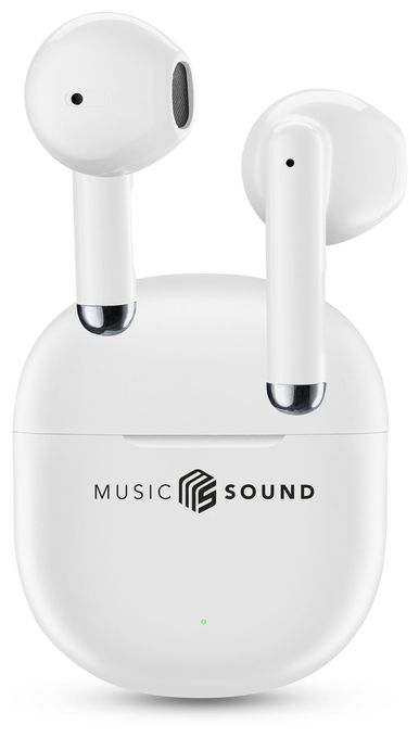 In-Ear Bluetooth Kopfhörer Kabellos TWS 4,5 h Laufzeit  Breeze (Weiß) 
