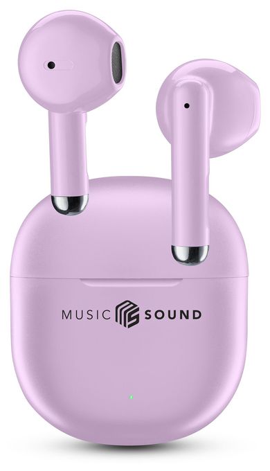 In-Ear Bluetooth Kopfhörer Kabellos TWS 4,5 h Laufzeit  Breeze (Pink) 