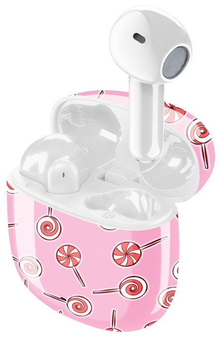 In-Ear Bluetooth Kopfhörer Kabellos TWS 5 h Laufzeit  Showy (Pink) 