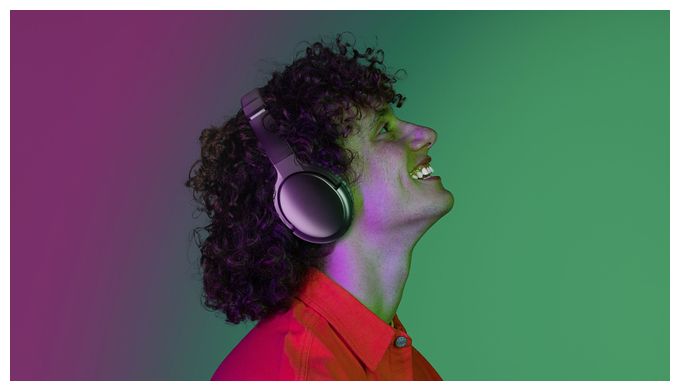 Over Ear Bluetooth Kopfhörer kabellos 35 h Laufzeit  Vibra (Schwarz) 