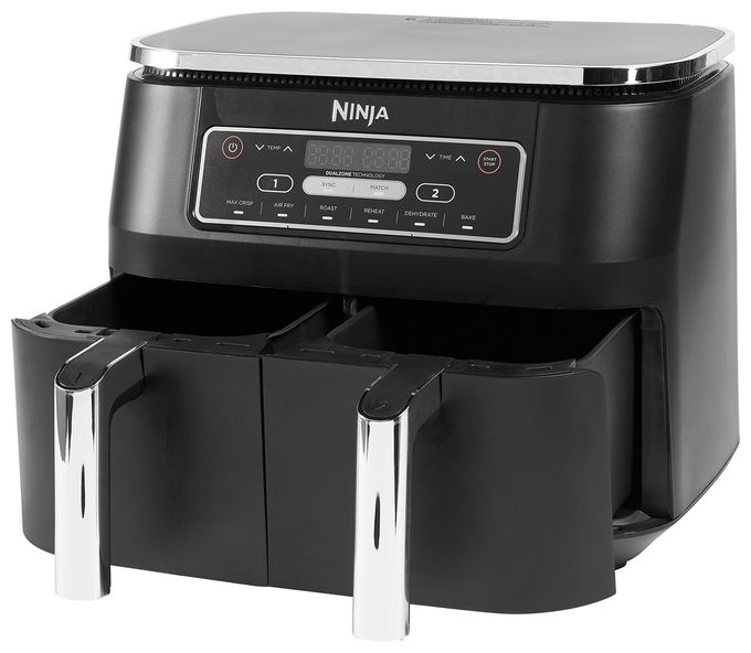 Doppel Heißluftfritteuse 7,6 l 2470 W  AF300EU (Schwarz) 
