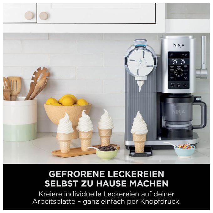 0,48 l Eismaschine 800 W NC701EU Creami Swirl 