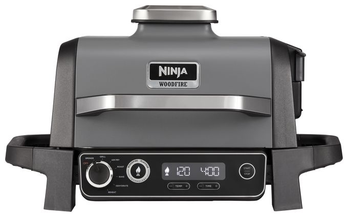 1 Zone(n) 2400 W  OG701EU Woodfire Outdoor Grill (Schwarz) 