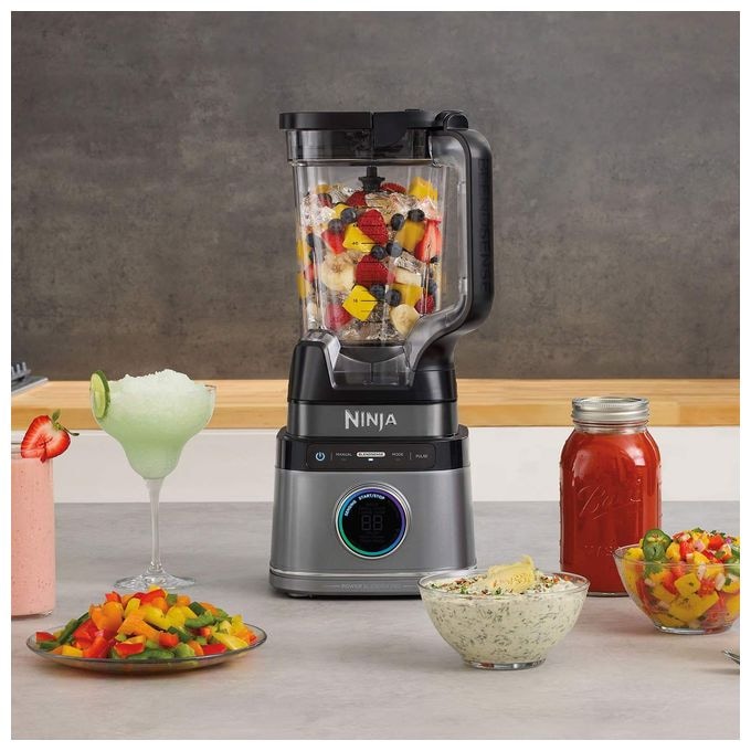 2,1 l Standmixer 1200 W  TB201EU Detect Power Mixer Pro (Schwarz, Silber) 