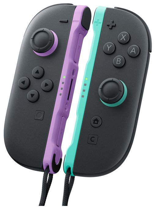 Analog / Digital Gamepad für Nintendo Switch 2 (Schwarz, Hellgrün, Violett) Joy-Con 2 