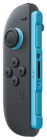 Analog / Digital Joystick für Nintendo Switch 2  Joy-Con 2 (L) (Schwarz, Blau, Rot) 