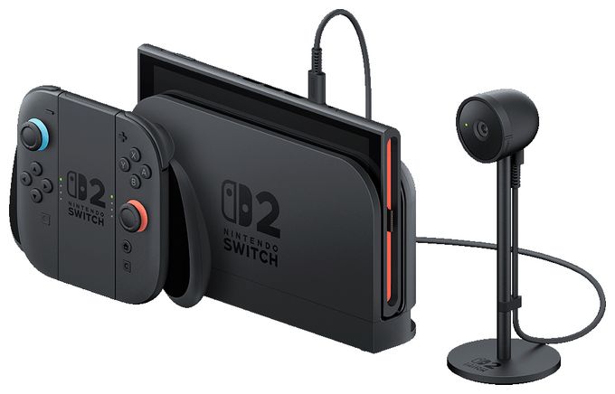 Nintendo Switch 2 Switch 2 Kabelgebunden  Switch 2-Kamera (Schwarz) 