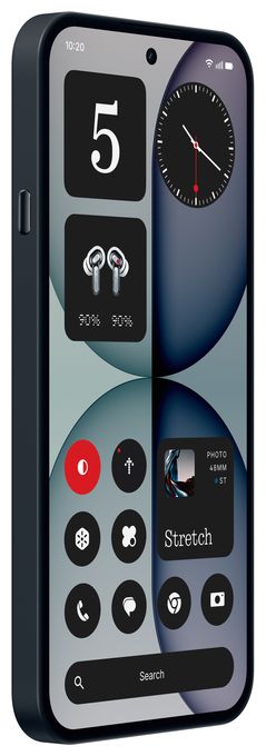 128 GB 5G Smartphone 17,2 cm (6.78") Android 50 MP Dreifach Kamera Dual Sim WiFi 6  Phone 4a (Schwarz) 