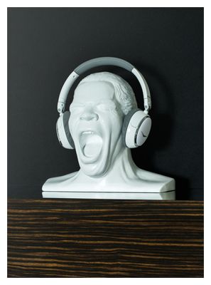  Kopfhörerständer Scream (Weiß) 