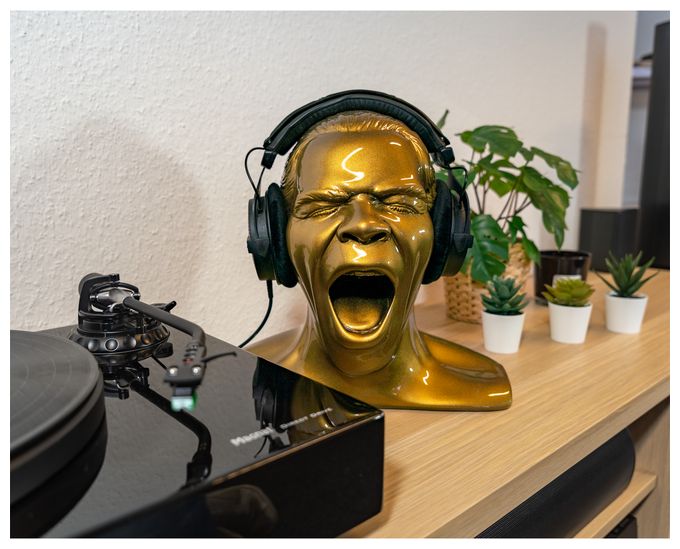 Kopfhörer-Halterung  Kopfhörerständer Scream Unlimited Plus (Gold) 