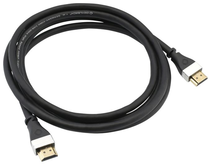 48 Gbit/s Stecker Gerade HDMI auf HDMI Typ A (Standard) 5 m  SL UHS (Schwarz) 