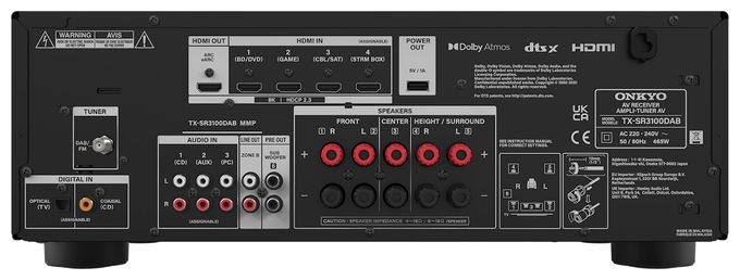 FM Receiver  TX-SR3100 (Schwarz) 