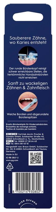iO Kids 6+ Disney Stitch Aufsteckbürsten, 2 Stück 