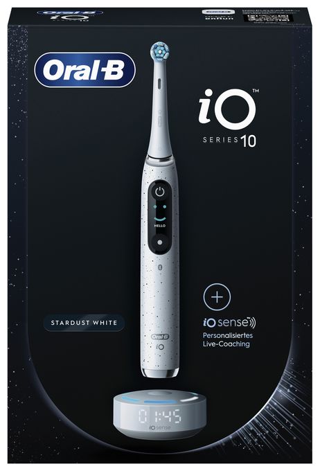 Rotierende-vibrierende Zahnbürste für Erwachsene  iO Series 10 (Weiß) 