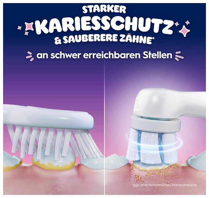 Rotierende Zahnbürste für Kinder  Kids Stitch (Weiß/Pink) 