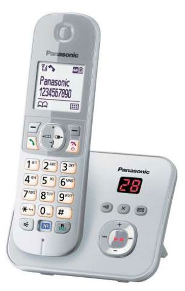 DECT-Telefon  KX-TG6823GS (Silber, Weiß) 