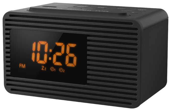 FM Radio Uhr  RC-800EG-K (Schwarz) 