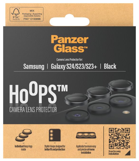 Klare Bildschirmschutzfolie gehärtetes Glas für  Samsung Samsung - Galaxy S24 Kratzresistent, Schockresistent 1207 