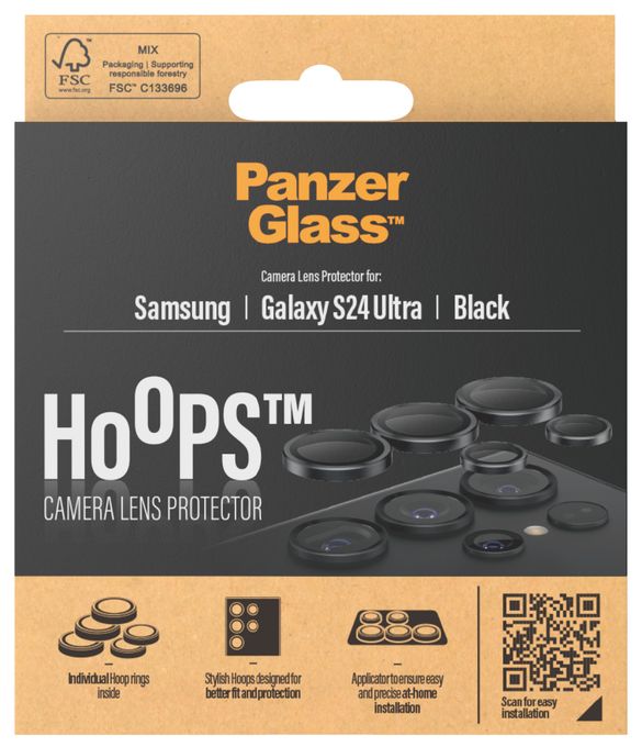 Klare Bildschirmschutzfolie gehärtetes Glas für  Samsung Samsung - Galaxy S24 Ultra Kratzresistent, Schockresistent 1209 