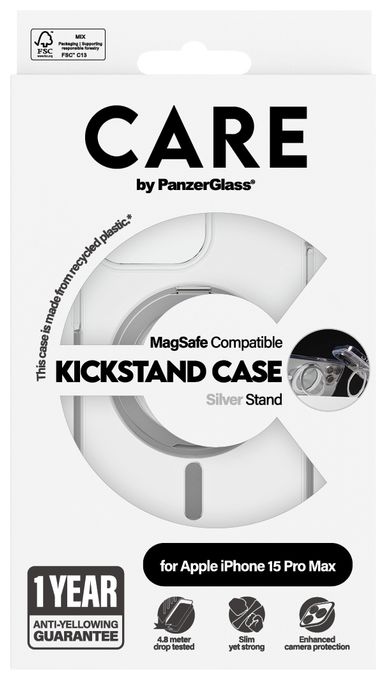 Cover für Apple Apple - iPhone 15 Pro Max  1415 Feature Case (Transparent) 