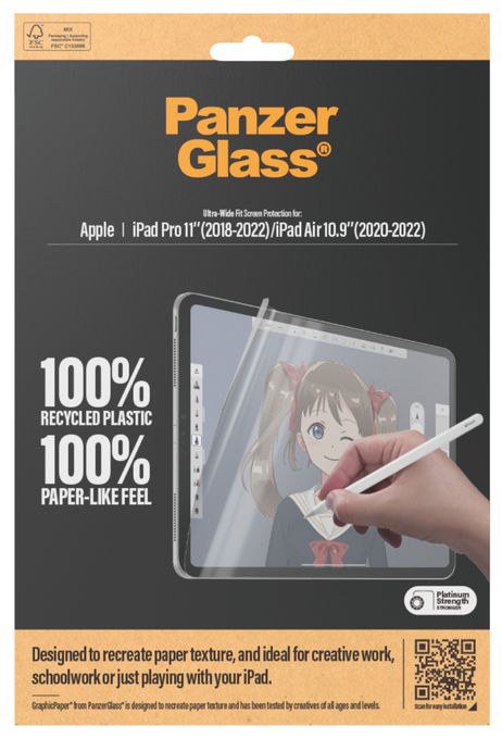 2848 Tablet Schutzfolie für Apple iPad 