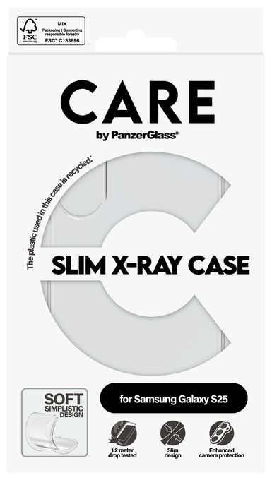 Cover für Samsung Samsung - Galaxy S25  38388 Fashionable Case (Transparent) 