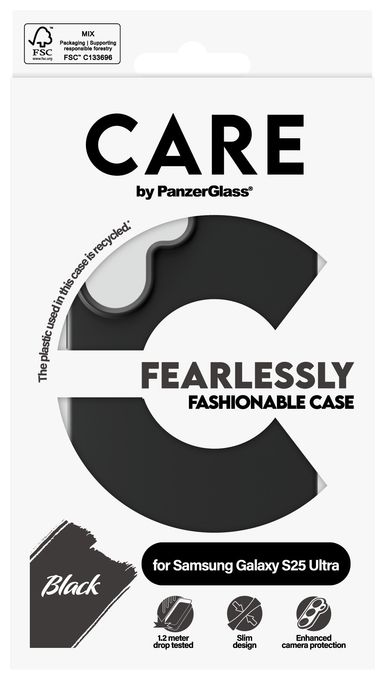 Cover für Samsung Samsung - Galaxy S25 Ultra  38488 Fashionable Case (Schwarz) 