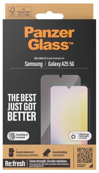 Klare Bildschirmschutzfolie Kunststoff für  Samsung Samsung - Galaxy new A24 5G Kratzresistent, Schockresistent 7335 