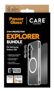 Cover für Samsung Galaxy S26  CR12957 3-in-1 Bundle Samsung Galaxy S26 (Transparent) 