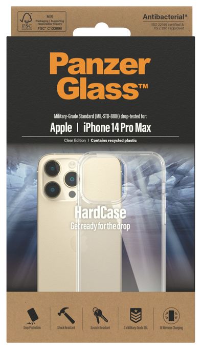Cover für Apple Apple - iPhone 14 Pro Max  HardCase (Transparent) 