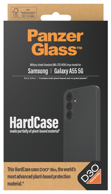 Cover für Samsung Samsung - Galaxy A55 5G  HardCase (Schwarz) 