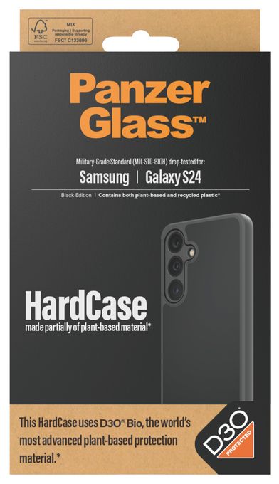 Cover für Samsung Samsung - Galaxy S24  HardCase (Schwarz) 