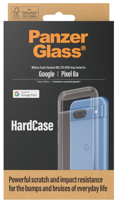 Cover für Google Google - Pixel 8a  HardCase (Transparent) 