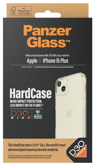 PanzerGlass® HardCase mit D3O iPhone 15 Plus 