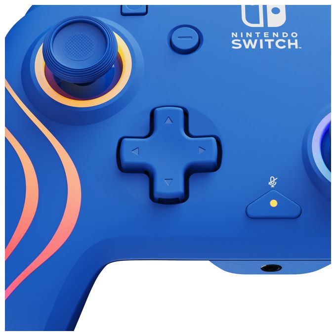 Analog / Digital Gamepad für Nintendo Switch, Nintendo Switch OLED  Afterglow Wave (Blau) 